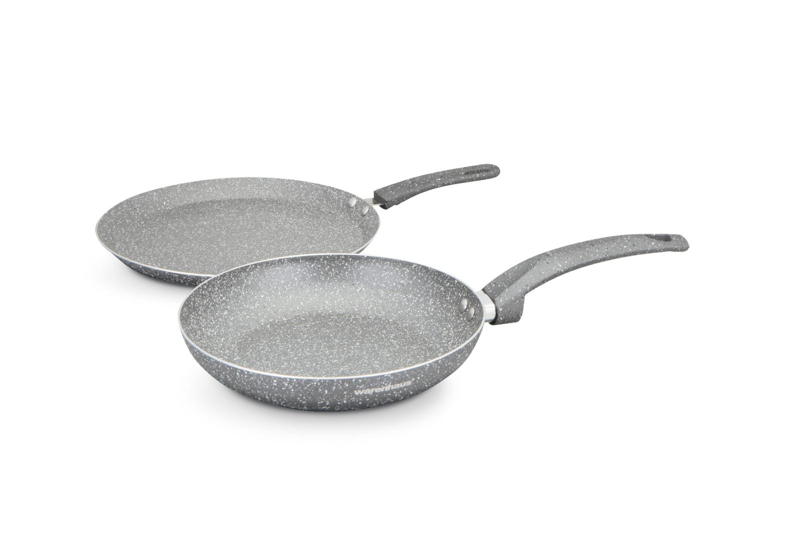 7861187900490 INDUCCION SET SARTEN Y PANKETERO GRAFITO 2PCS GRIS WARENHAUS