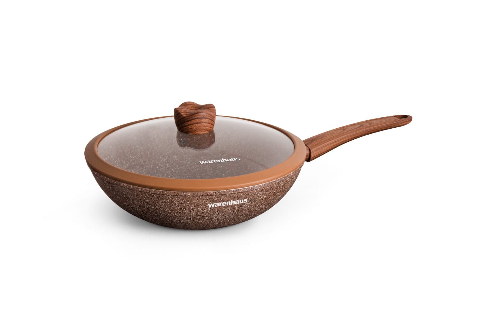 7861187902302 INDUCCION WOK SIENNA  28CM CAFÉ WARENHAUS