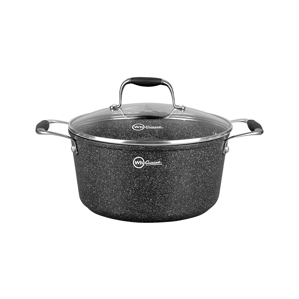 7861187901787 INDUCCION OLLA 28CM BONNIER NOIR NEGRO WHCUISINE