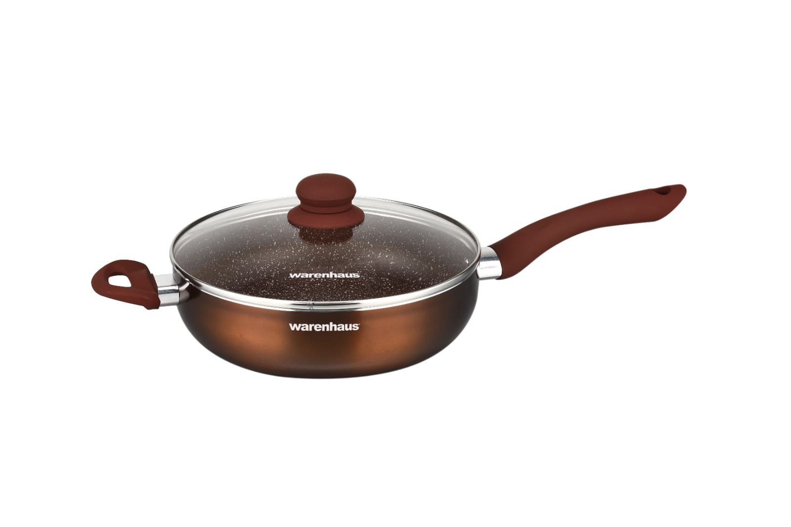 7861187906096 INDUCCON SARTEN C/TAPA INFINITO II 28CM CAFE OSCURO