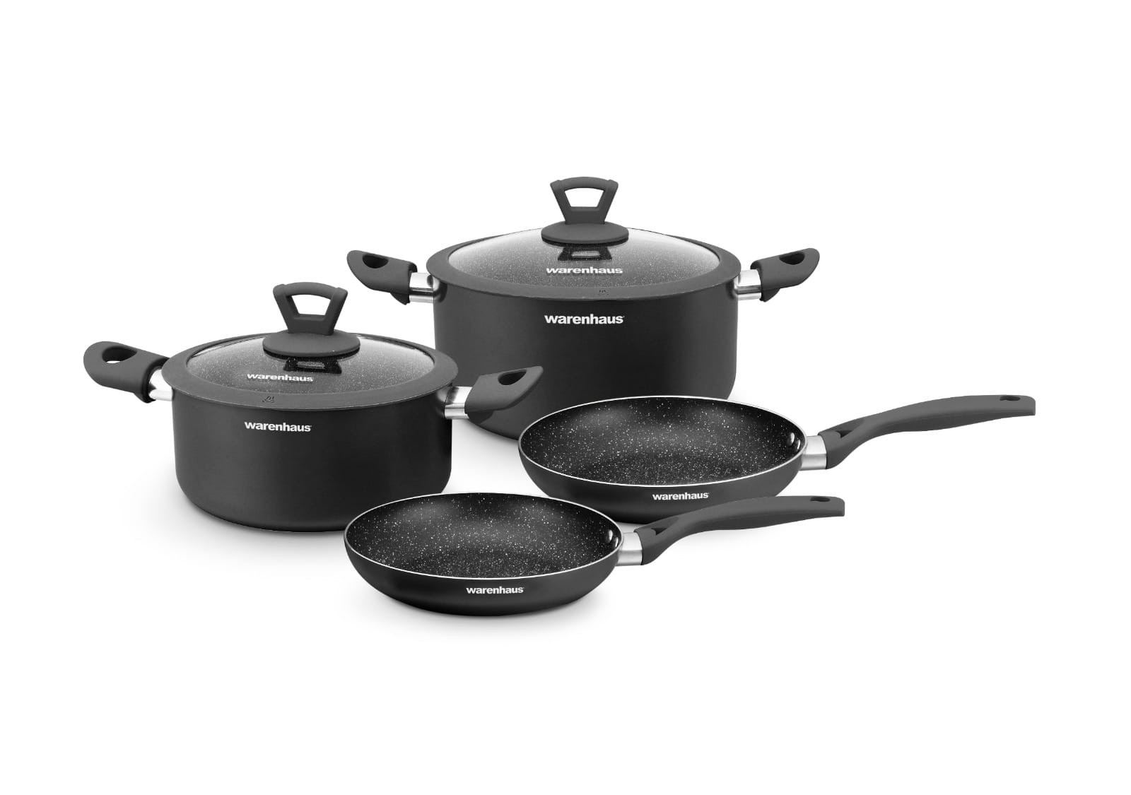 7861187907994 INDUCCION SET COCINA ECLIPSE II 6PCS NEGRO WARENHAUS