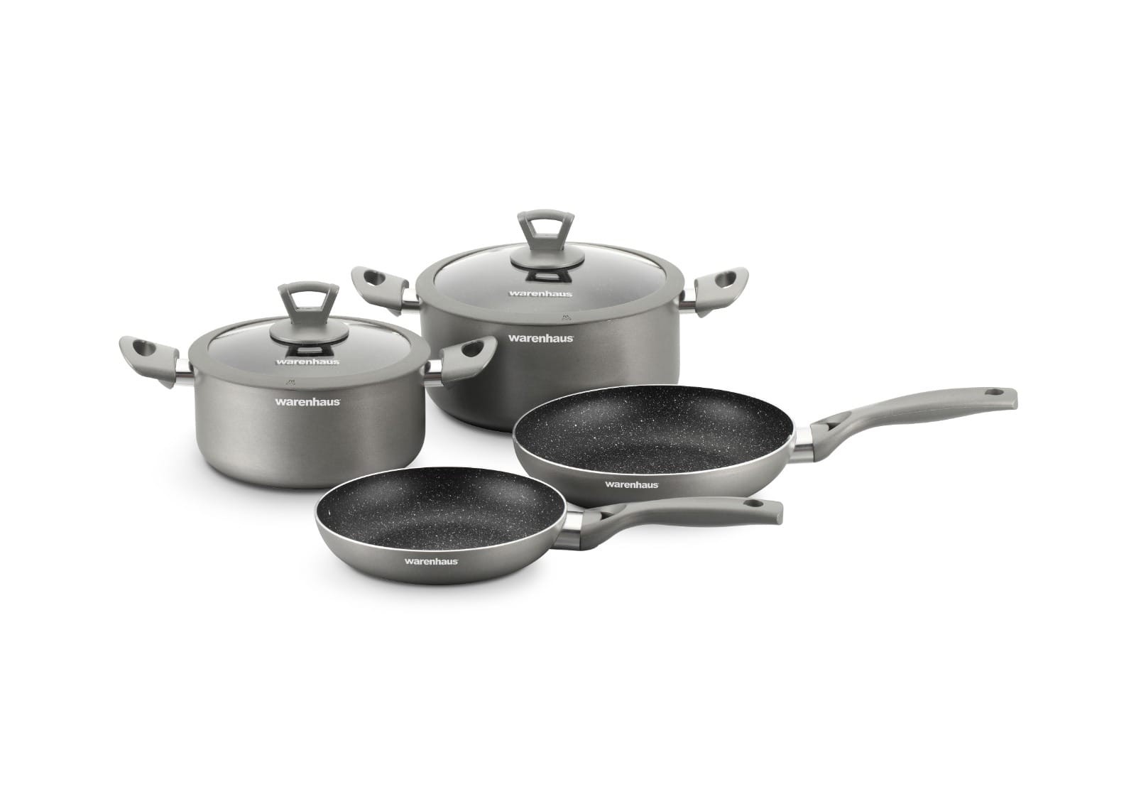 7861187908007 INDUCCION SET COCINA ECLIPSE II 6PCS GRIS WARENHAUS