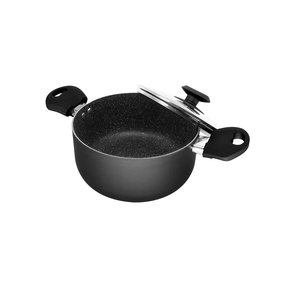 7861187909769 OLLA MERIDIANO 20 CM  BLACK 2C WARENHAUS