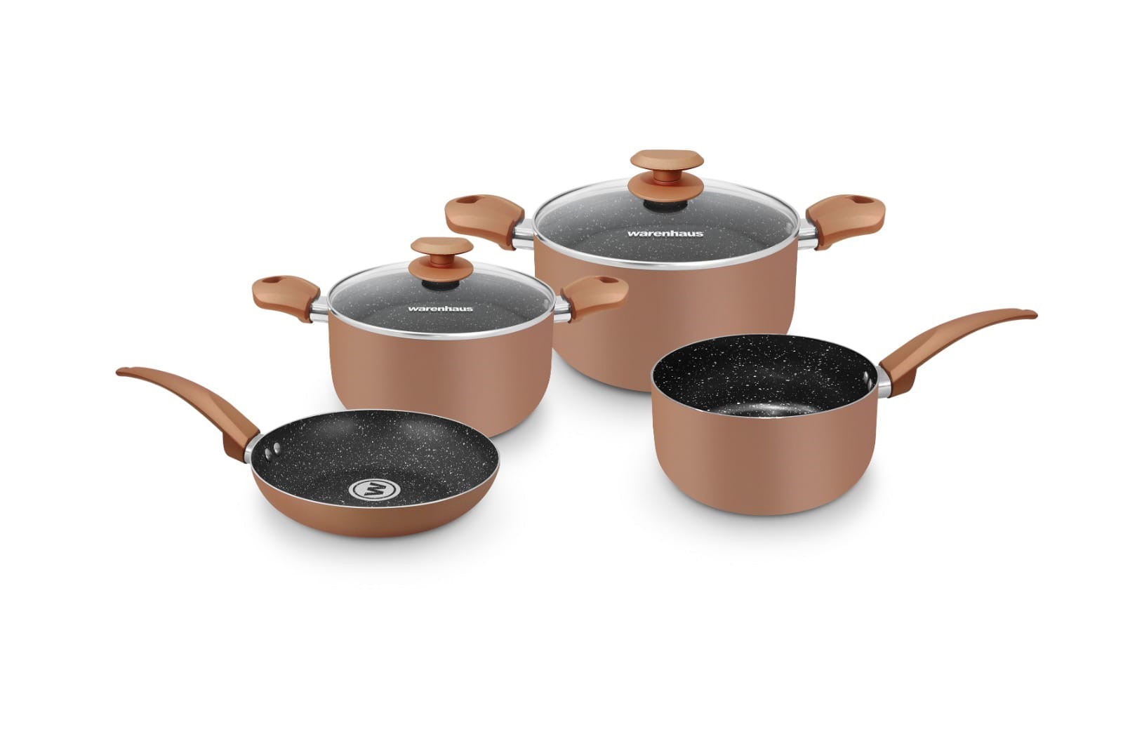 7861187910239 SET 6 PCS MERIDIANO COBRE WARENHAUS