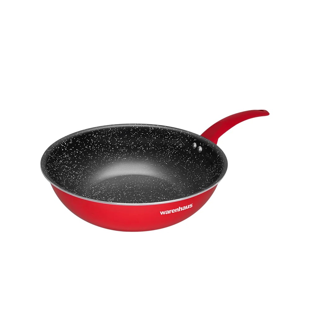 7861187910765 WOK MERIDIANO 28 CM ROJO WARENHAUS