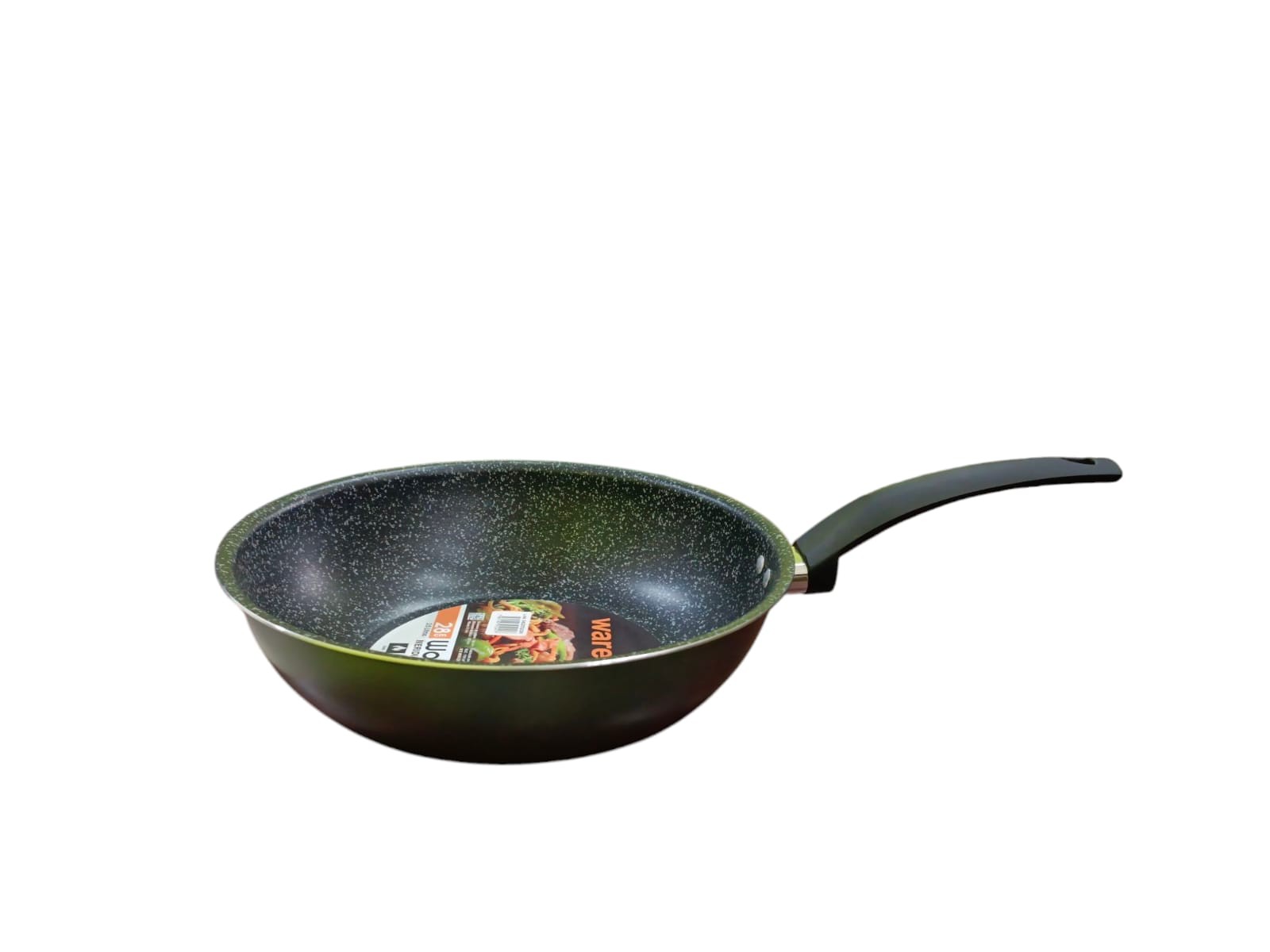 7861187912417 WOK MERIDIANO 28CM  GRIS WARENHAUS