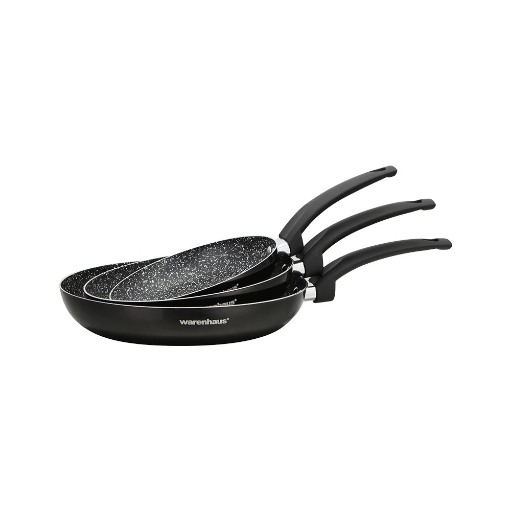7861187913001 INDUCCION SET SARTEN ATRIA 3PCS 20-24-28CM NEGRO