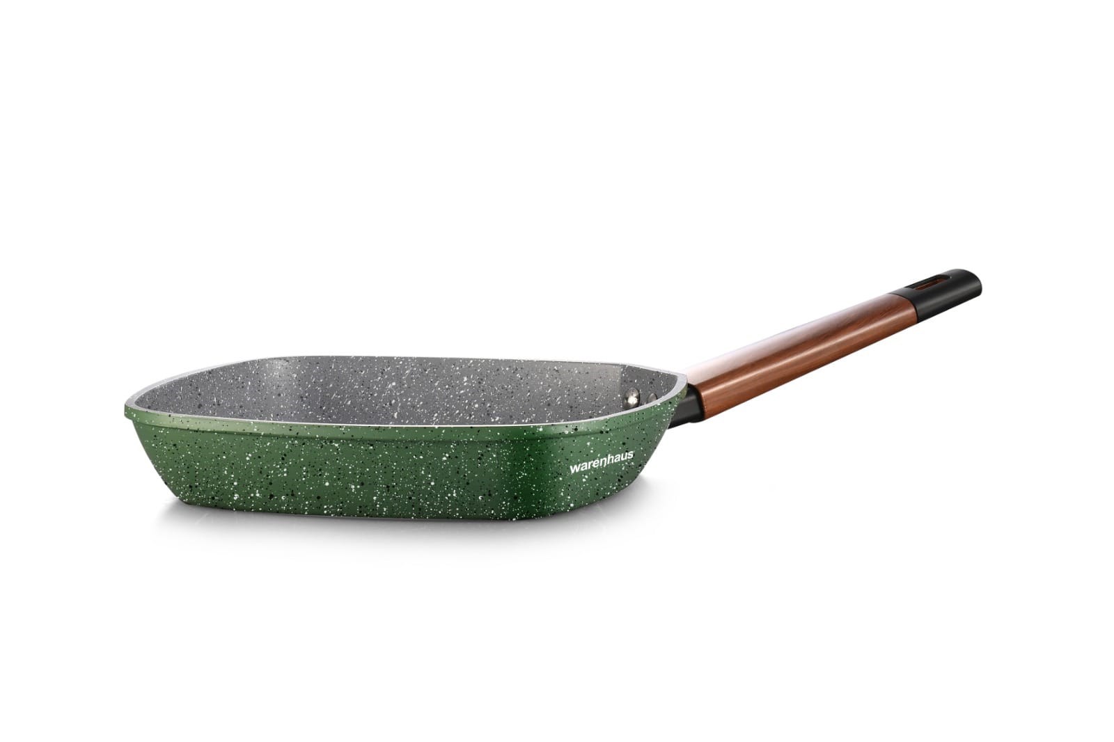 7861187913827 INDUCCION SARTEN CUADRADO ESMERALDA 24CM WARENHAUS