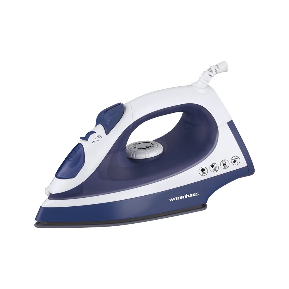 7861187911090 PLANCHA CERAMICA P/ROPA IRWH-108 AZUL MARINO
