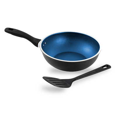 WOK NEW PALADIUM 24CM + ESPATULA *