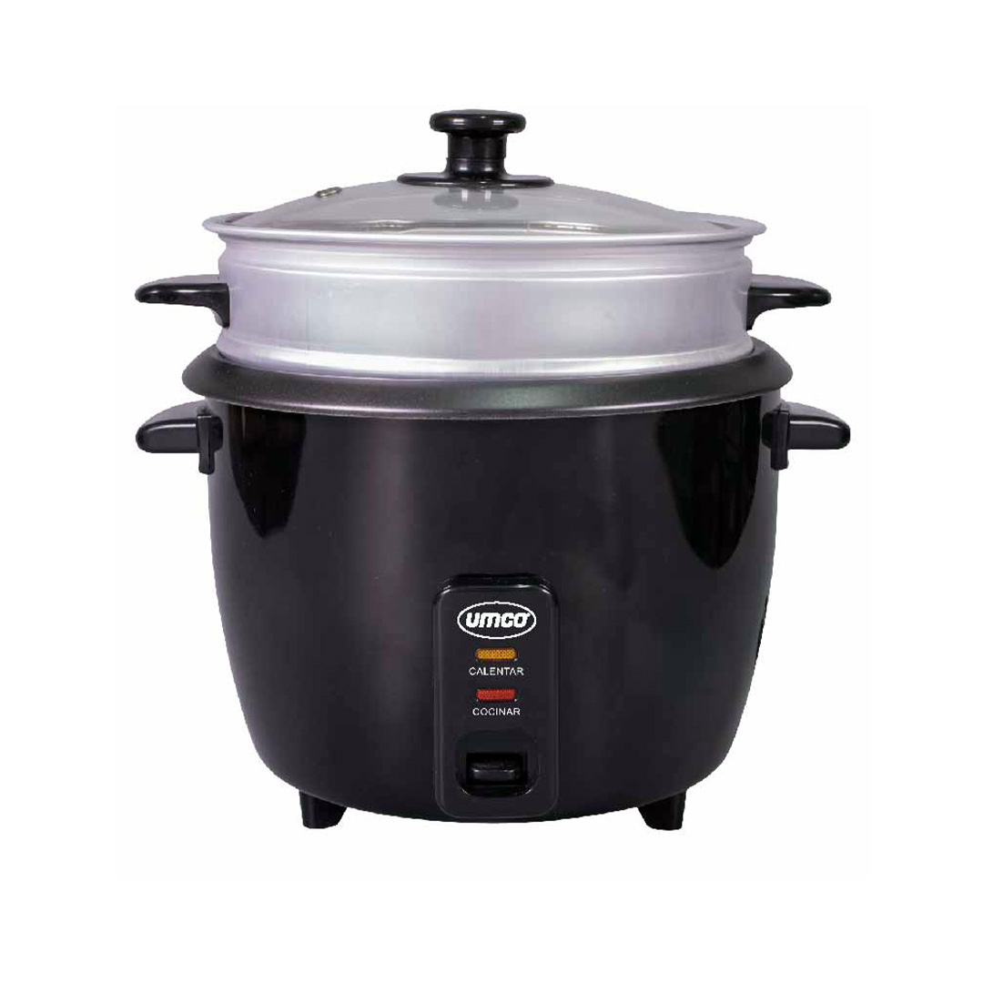 OLLA ARROCERA NEGRA 1,5 LTRS CON VAPORERA * ue4