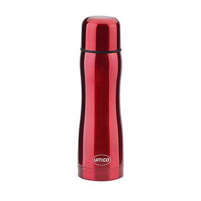 TERMO ACERO INOXIDABLE COLOR ROJO 500 ML * DESC