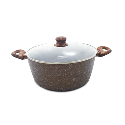 CALDERO GRECIA 24CM INDUCCION CON T/V *