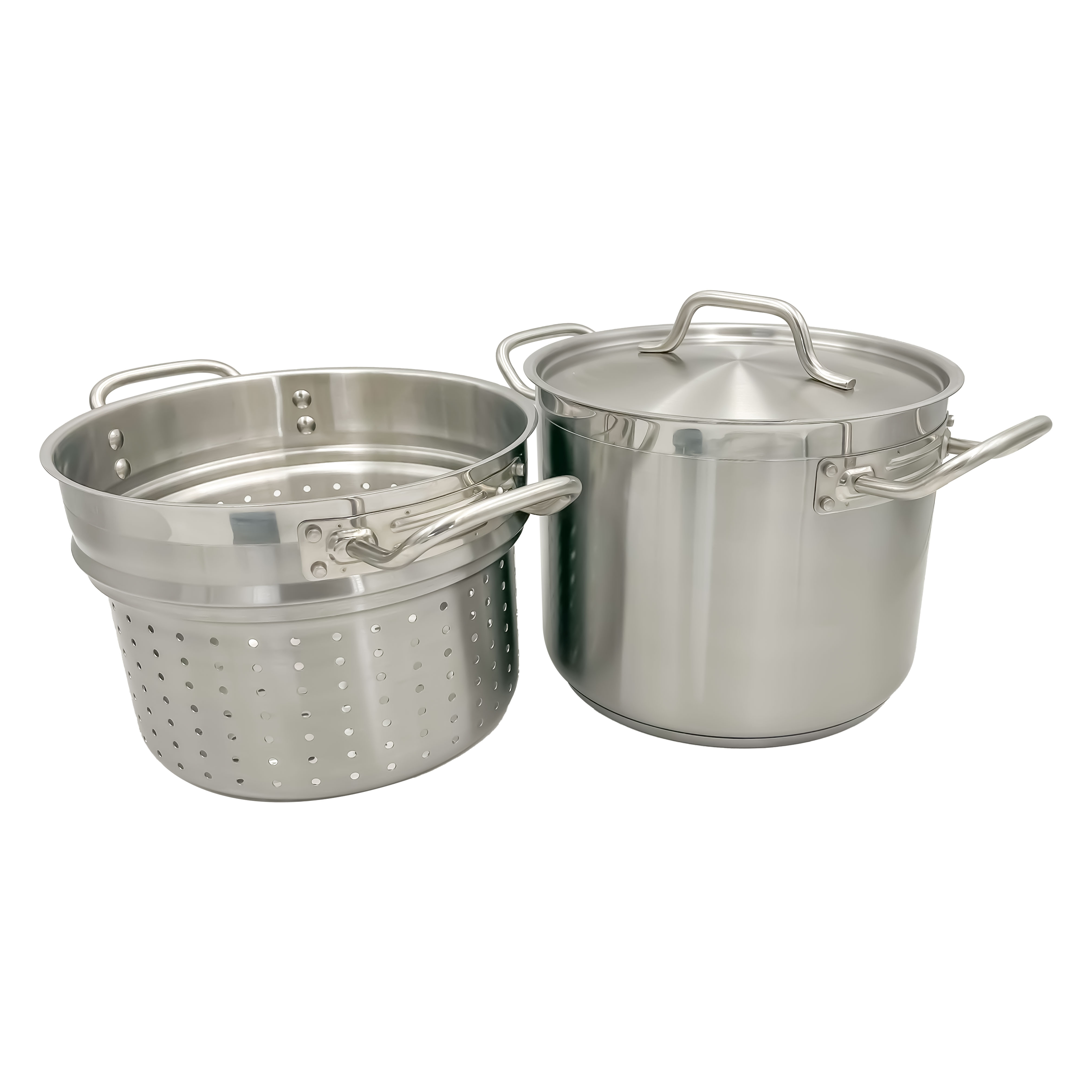 OLLA ALTA INDUSTRIAL CON CANASTILLA INDUCCION 30CM* UE1