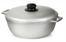 CALDERO FUNDIDO 24CM x UE4