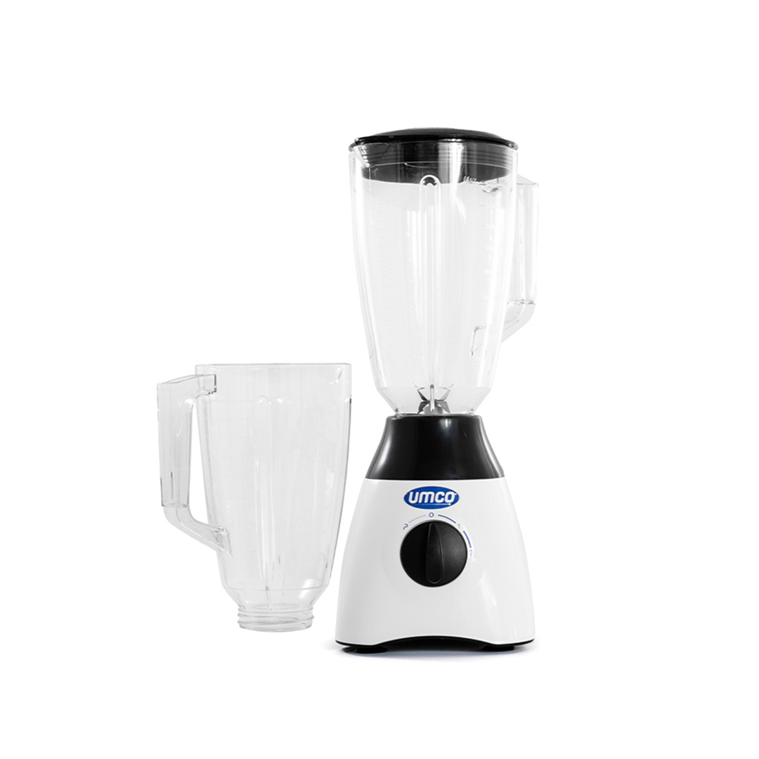 LICUADORA IDEAL MIX BLANCO DOBLE VASO 500W ** UE4