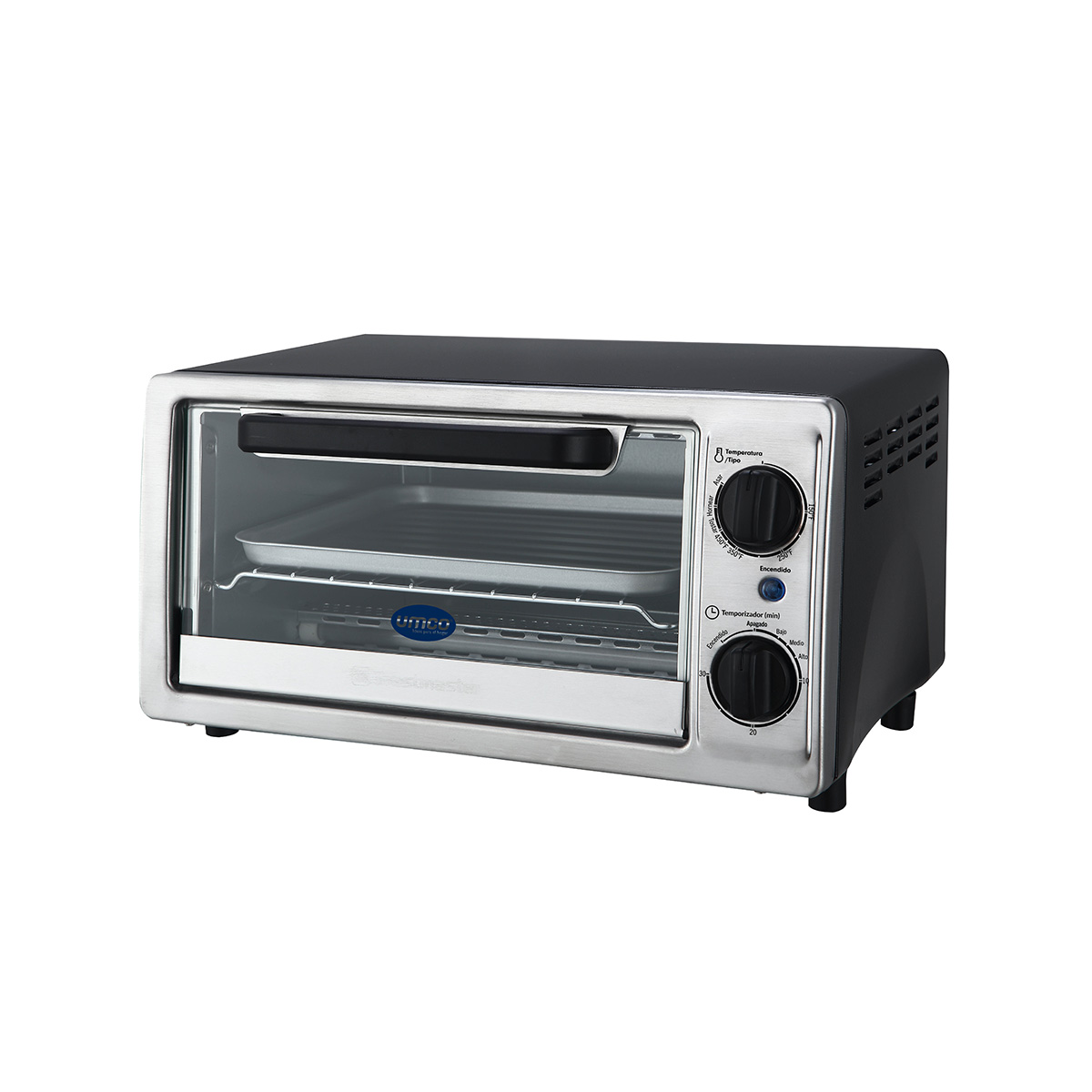 HORNO TOSTADOR 10 L INOX 1000W ** UE4