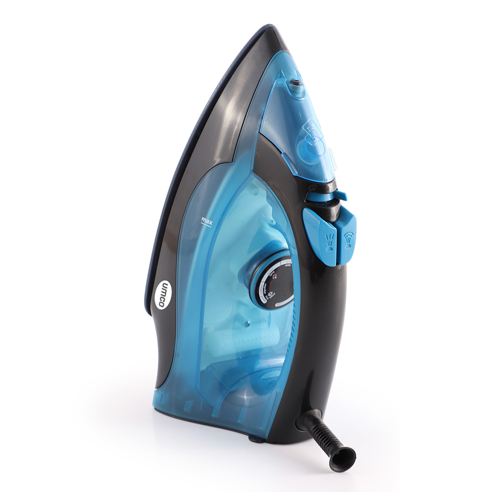 PLANCHA A VAPOR CERAMICA AZUL *